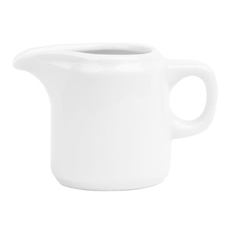 Olympia Whiteware Handled Jugs 130ml (12 Pack)