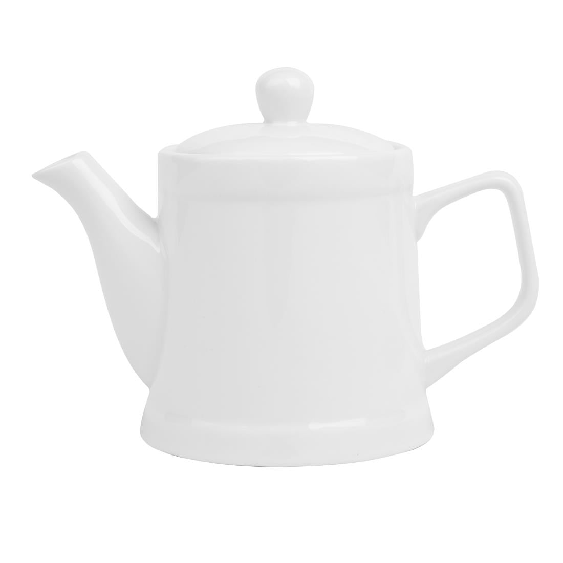 Olympia Whiteware Pier Teapot 500ml (2 Pack)