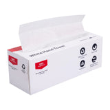 Nisbets Essentials White Hand Towels 1ply - 100 Sheets (36 Pack)