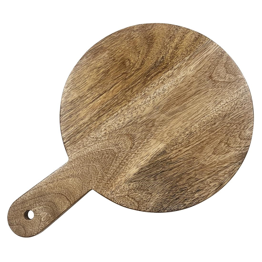 Olympia Round Handled Display Stand Mango Wood with Metal Legs 350x250x80mm