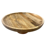 Olympia Cake Stand Mango Wood 330x120mm