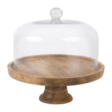 Olympia Cake Stand Mango Wood 330x120mm