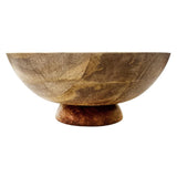 Olympia Footed Bowl Mango Wood 280mm