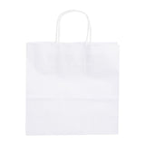 Fiesta Recyclable Twist Handle White Paper Bags Small (250 Pack)