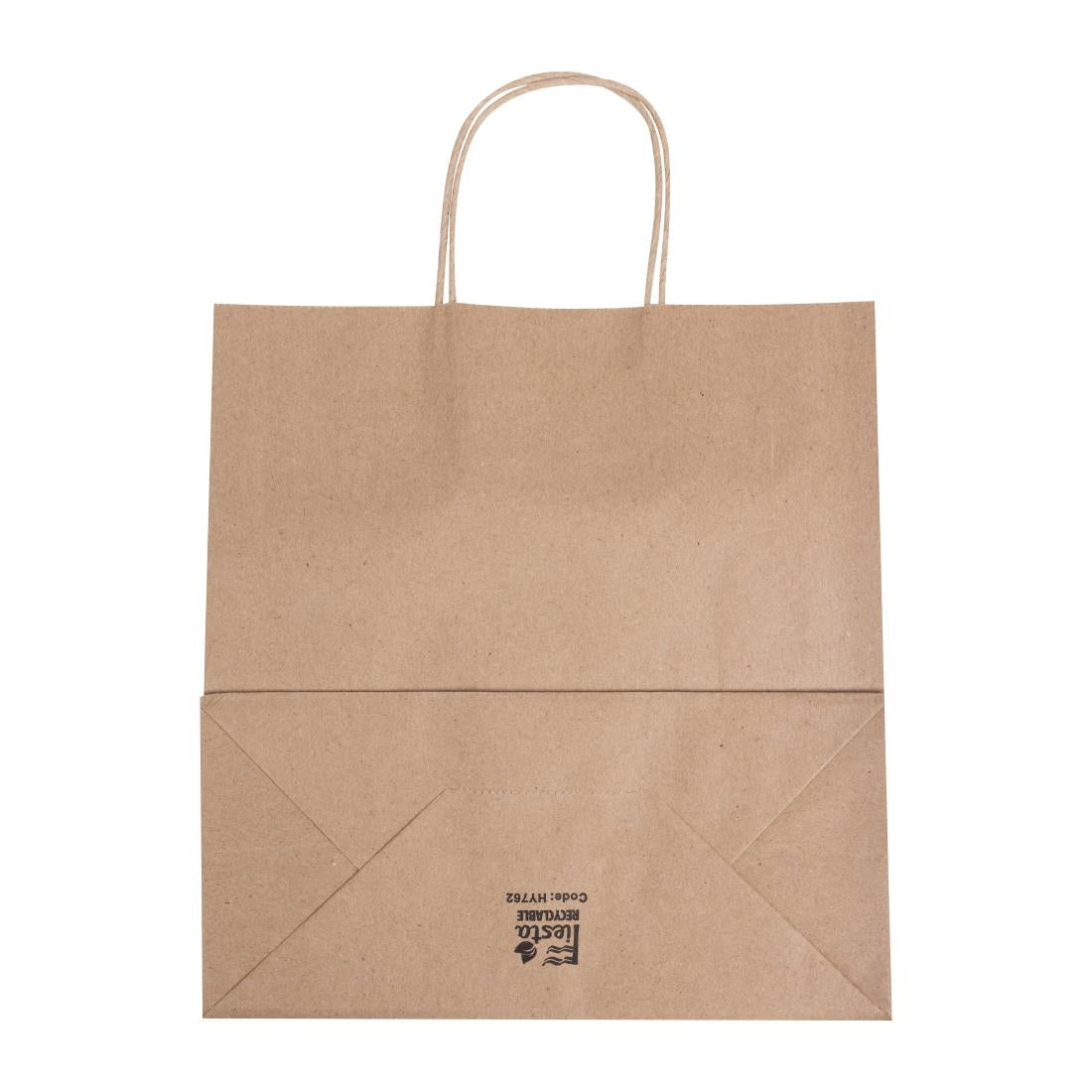 Fiesta Recyclable Twist Handle Brown Paper Bags Medium (250 Pack)