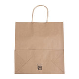 Fiesta Recyclable Twist Handle Brown Paper Bags Medium (250 Pack)
