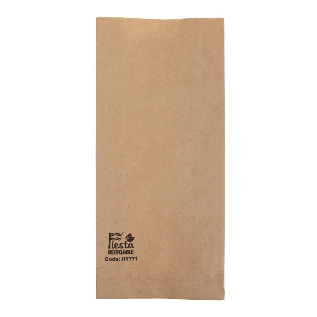 Fiesta Recyclable Baguette/Panini Paper Bags 250x110mm (1000 Pack)