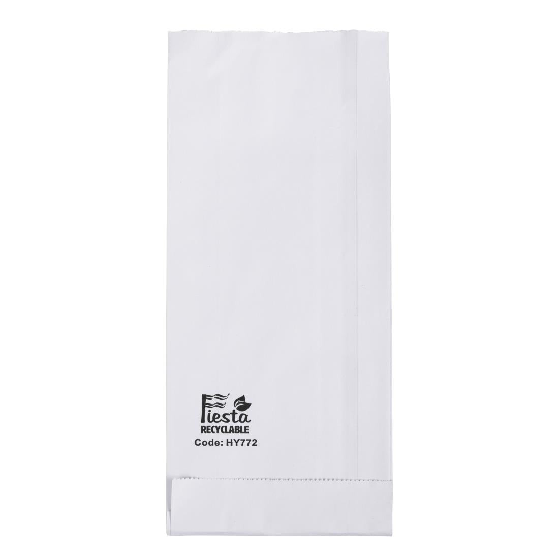Fiesta Recyclable Foil Lined Paper Bags 250x100mm (500 Pack)