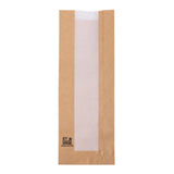 Fiesta Compostable Baguette Bags with Glassine Window 300x100mm (1000 Pack)