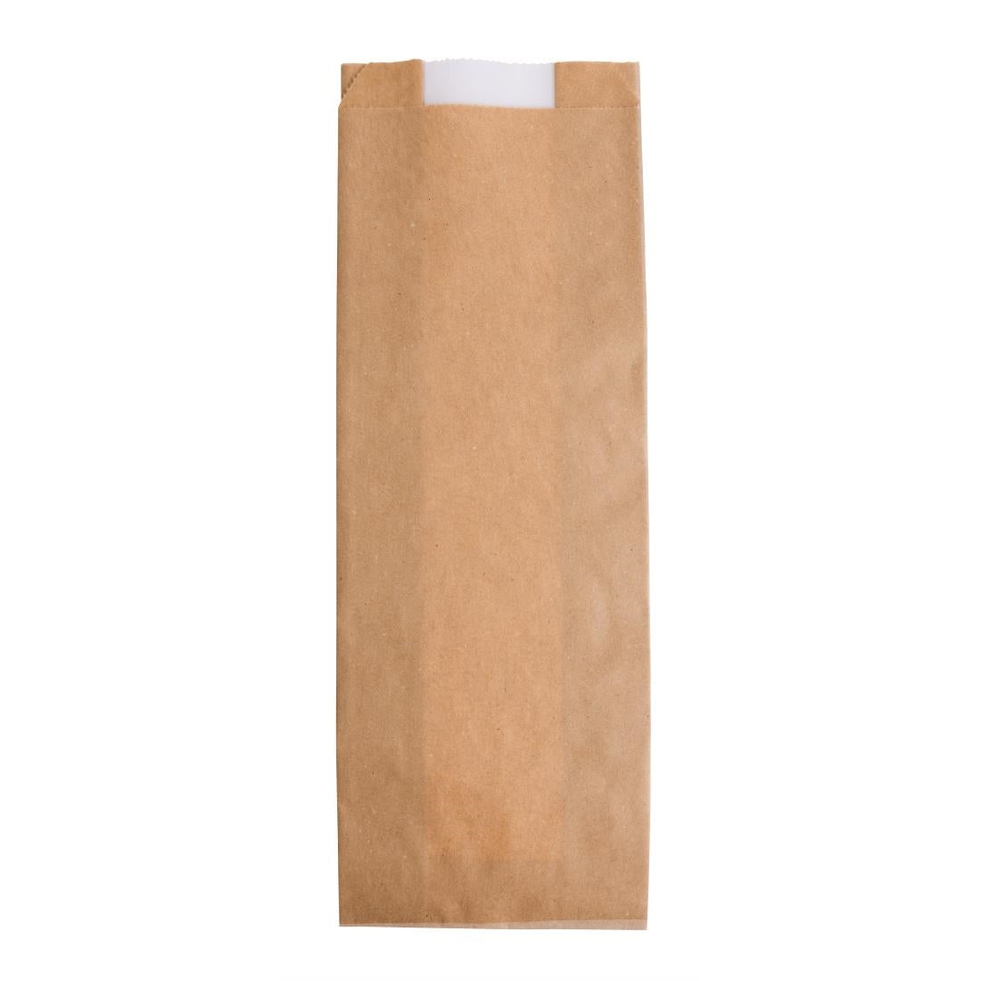 Fiesta Compostable Baguette Bags with Glassine Window 300x100mm (1000 Pack)