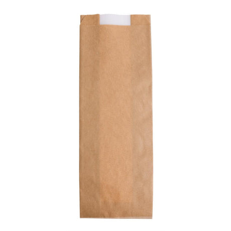 Fiesta Compostable Baguette Bags with Glassine Window 300x100mm (1000 Pack)