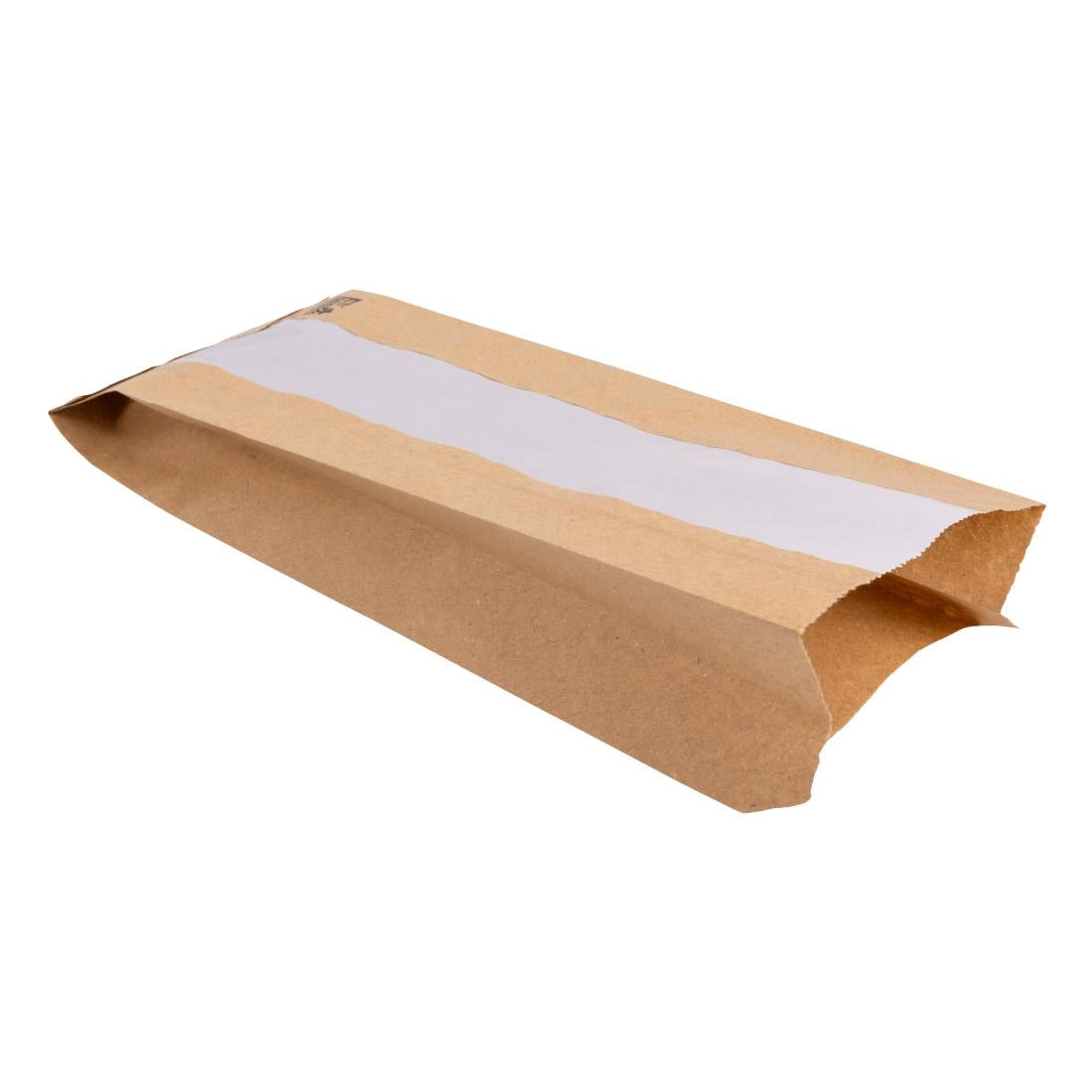 Fiesta Compostable Baguette Bags with Glassine Window 300x100mm (1000 Pack)