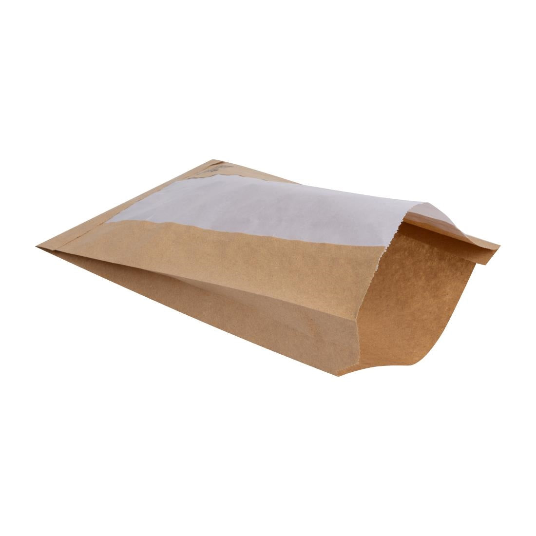Fiesta Compostable Bread Bags with Glassine Window 320x180mm (1000 Pack)