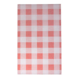 Fiesta Compostable Red Gingham Greaseproof Sheets 310x190mm (200 Pack)