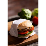Fiesta Compostable Burger Wraps White 250x300mm (200 Pack)