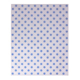 Fiesta Compostable Burger Wraps Blue Dot 250x200mm (200 Pack)