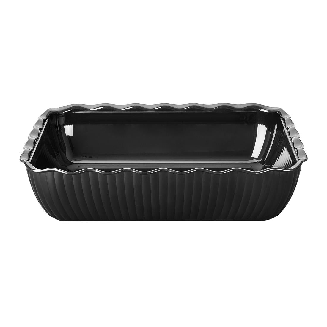 Olympia Kristallon Large Salad Crock - Black