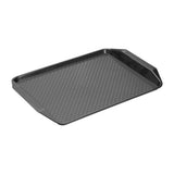Olympia Kristallon PP Rectangular Handled Tray Black 435x300mm