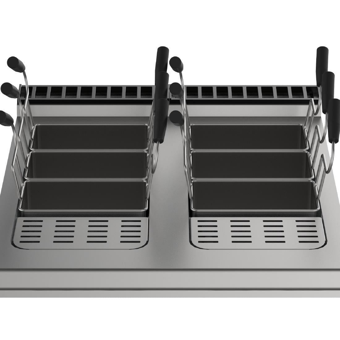 Fagor 900 Series Freestanding Double Well Electric Pasta Cooker CP-E910