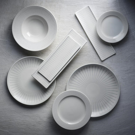 Churchill Era Grey Profile Plates 210mm (12 Pack)