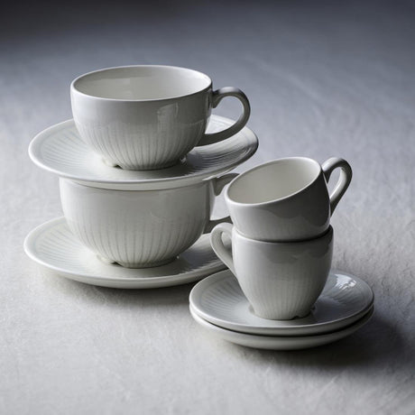 Churchill Era Grey Cappuccino Cups 235ml (12 Pack)