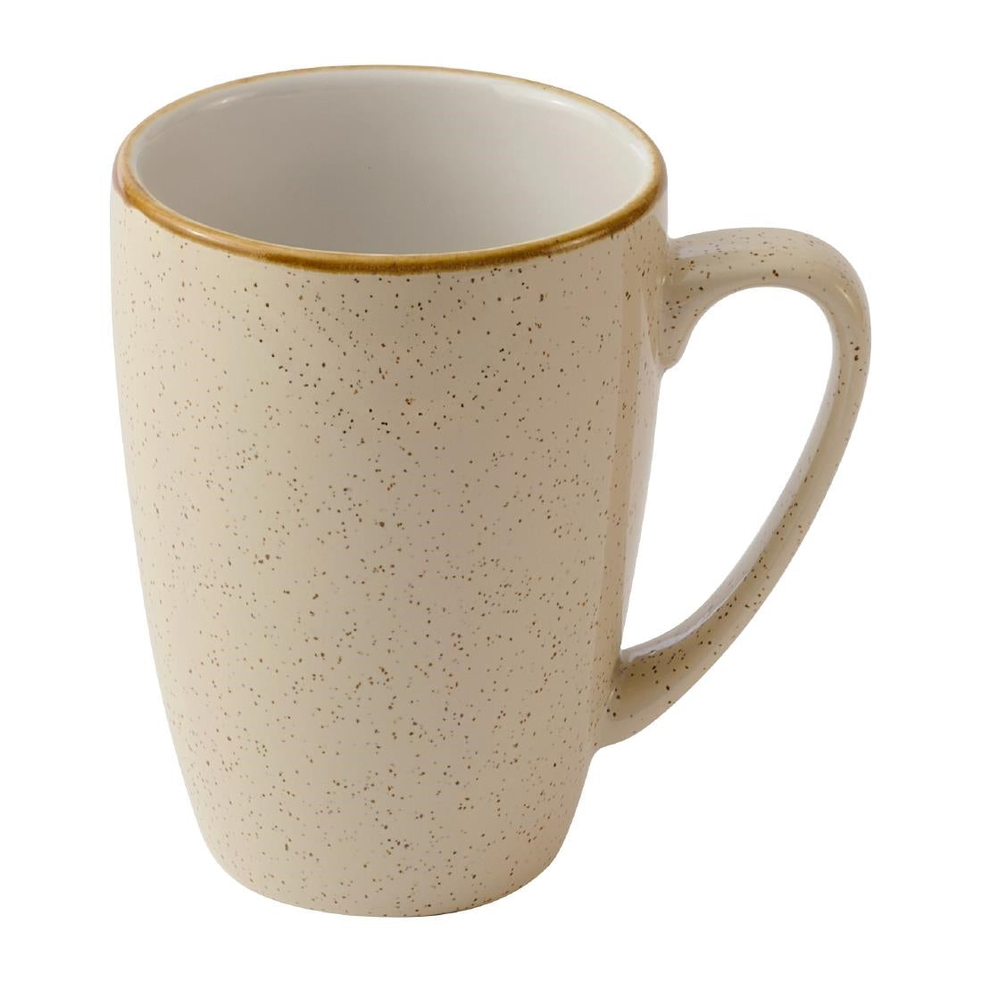 Churchill Stonecast Nutmeg Cream Profile Mugs 355ml (12 Pack)
