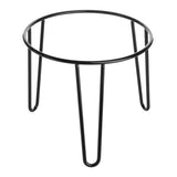 Olympia Non-Slip Riser Round Black Wire 210x180mm