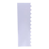 PME Side Scraper Patterned Acrylic Scallop 255mm
