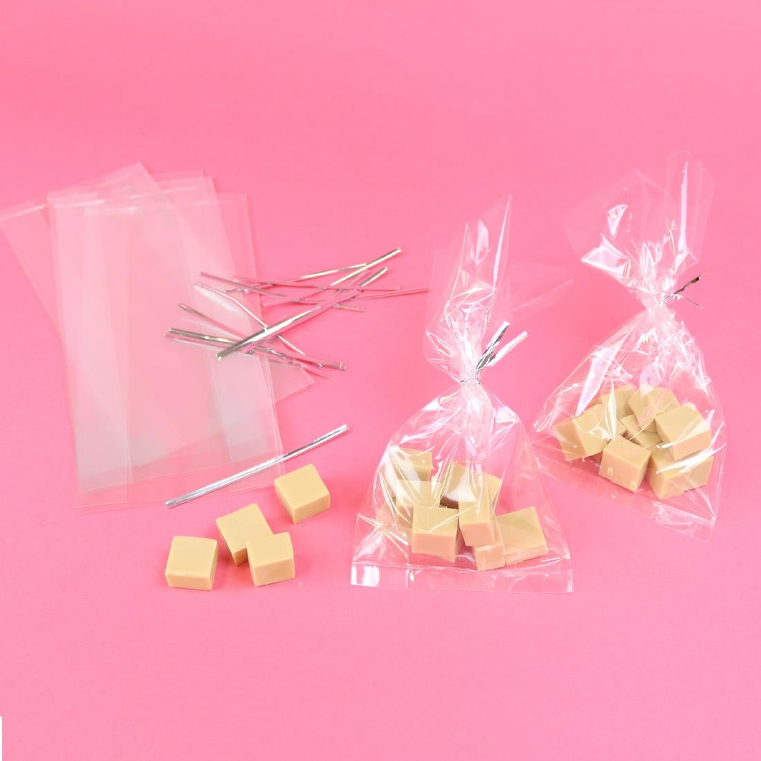 PME Party Bags with Silver Ties (25 Pack)