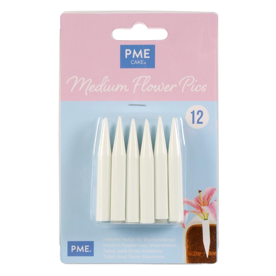 PME Medium Flower Pics (12 Pack)