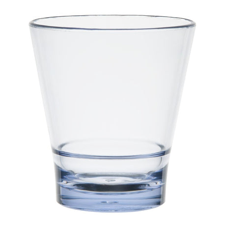 Olympia Kristallon Polycarbonate Stacking Tumblers - Blue 250ml (6 Pack)