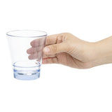 Olympia Kristallon Polycarbonate Stacking Tumblers - Blue 250ml (6 Pack)