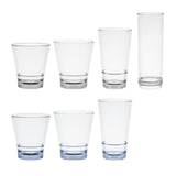 Olympia Kristallon Polycarbonate Stacking Tumblers - Blue 250ml (6 Pack)