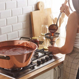 De Buyer Copper Conical Jam Pan 38cm
