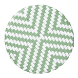 Bolero Parisian Style PE Rattan Bar Stools Light Green (2 Pack)