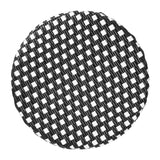 Bolero Parisian Style PE Rattan Bar Stools Black Dot Mix (2 Pack)