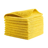 Rubbermaid HYGEN r-40 Recycled Microfibre Cloths 400x400mm Yellow (24 Pack)