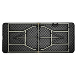 Bolero Rectangular Centre Folding Table 6ft Black
