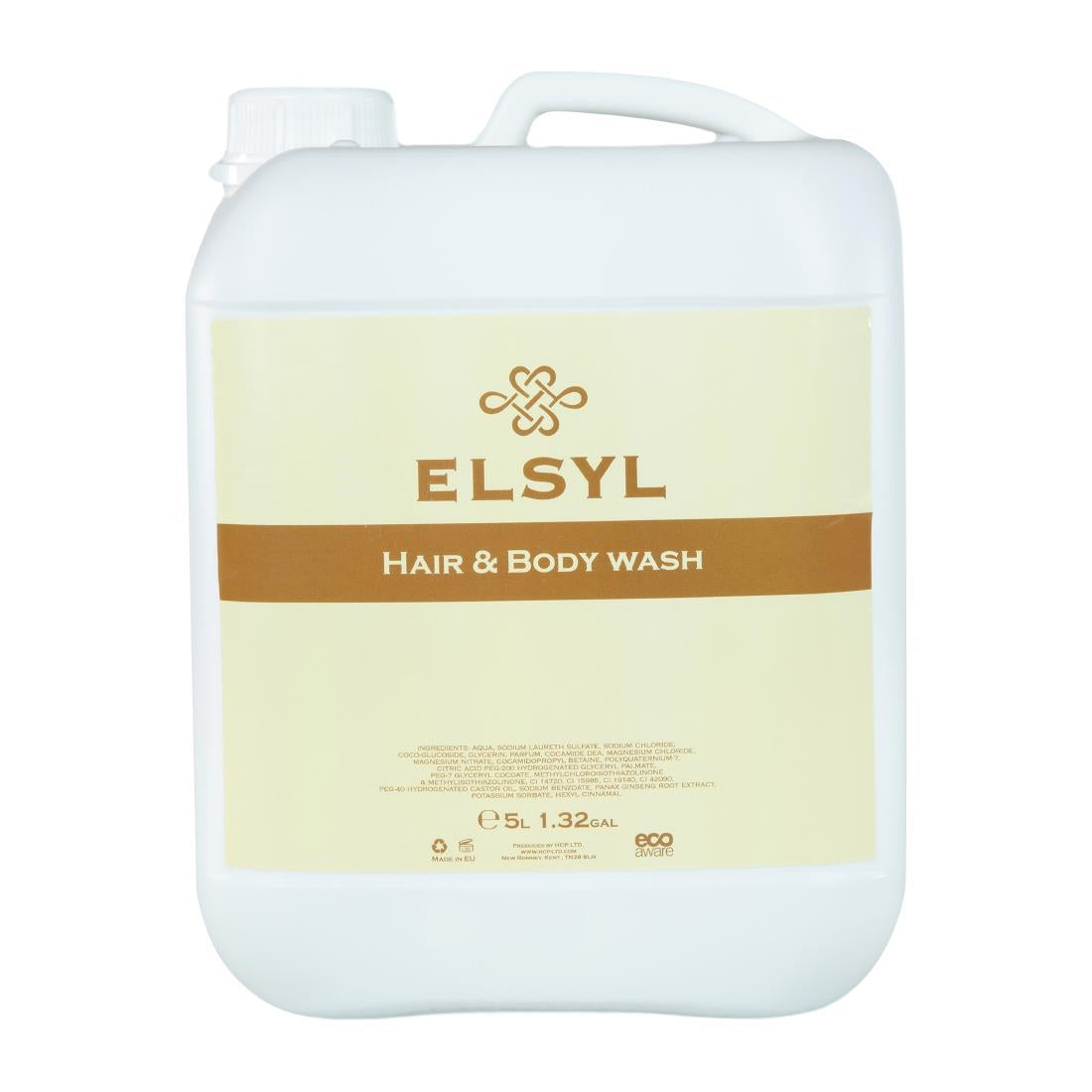 Hotel Complimentary Elsyl Hair and Body Wash 5Ltr Refill