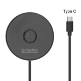 Olympia Siena Table Lamp Round Dome Sage 200mm