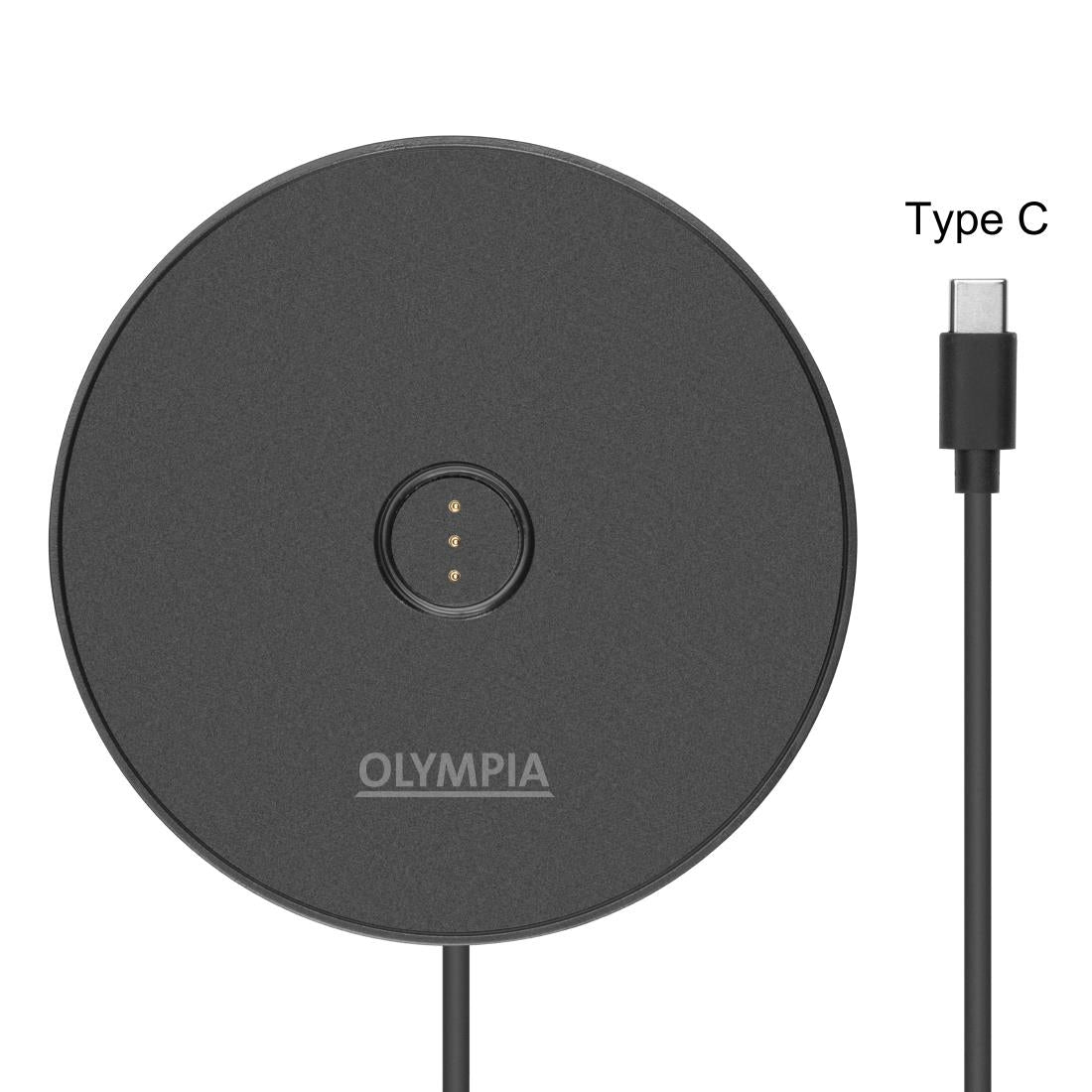 Olympia Siena Table Lamp Round Dome Chestnut 300mm