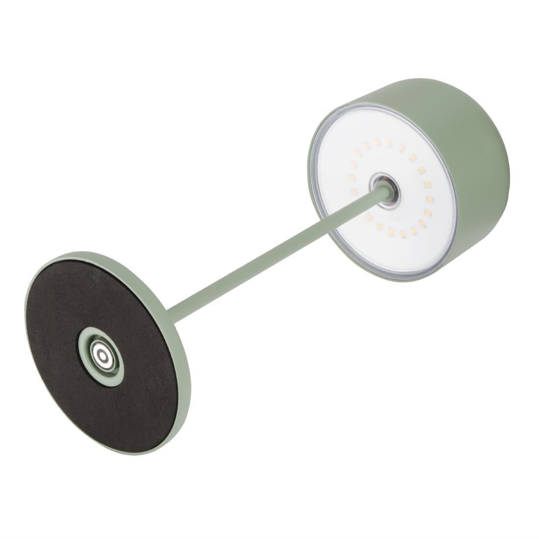 Olympia Siena Table Lamp Round Dome Sage 300mm