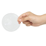 Fiesta Recyclable rPET Strawless Lids for 12/16/20oz Cups (400 Pack)