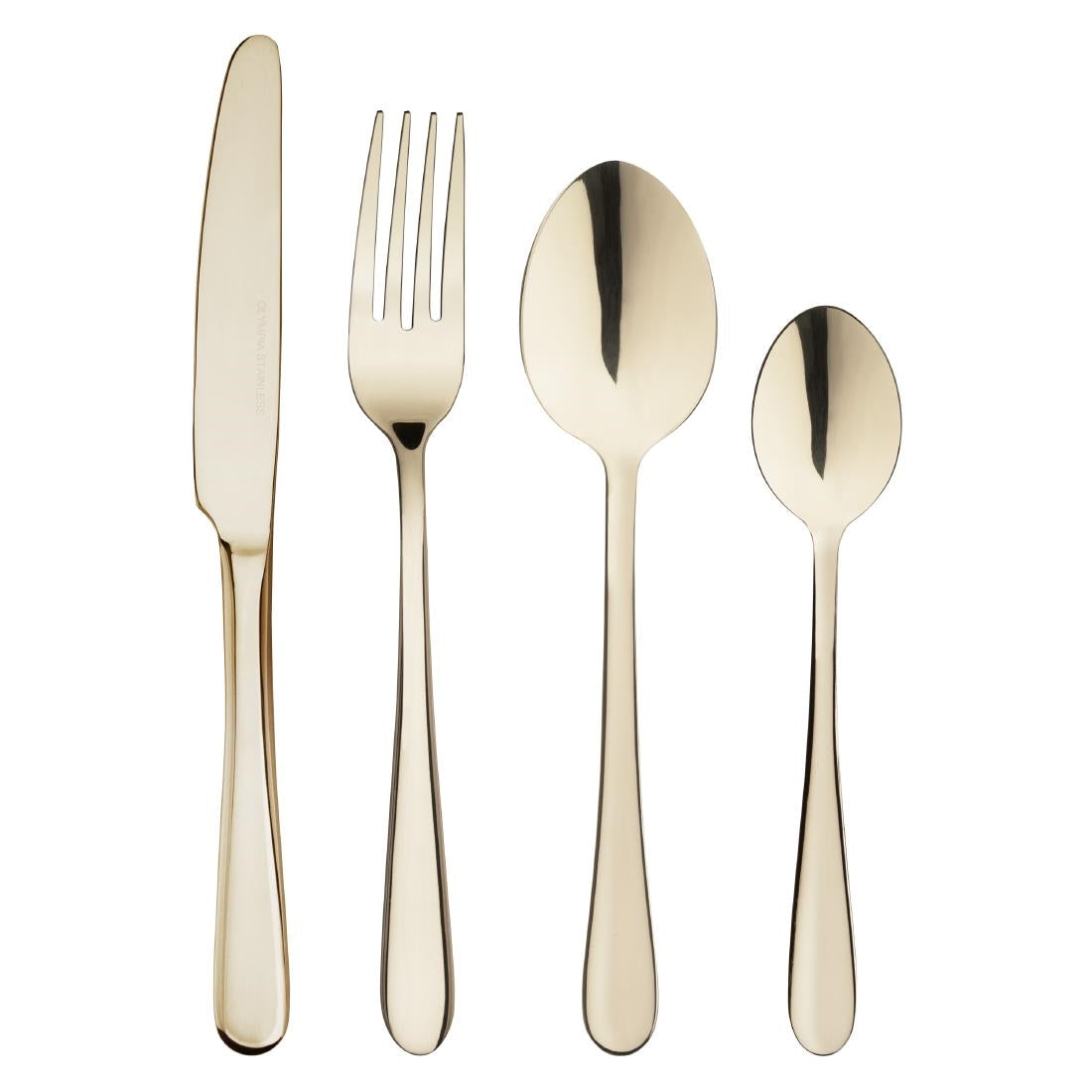 Olympia Buckingham Table Forks Champagne Gold (12 Pack)