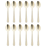 Olympia Buckingham Dessert Spoons Champagne Gold (12 Pack)