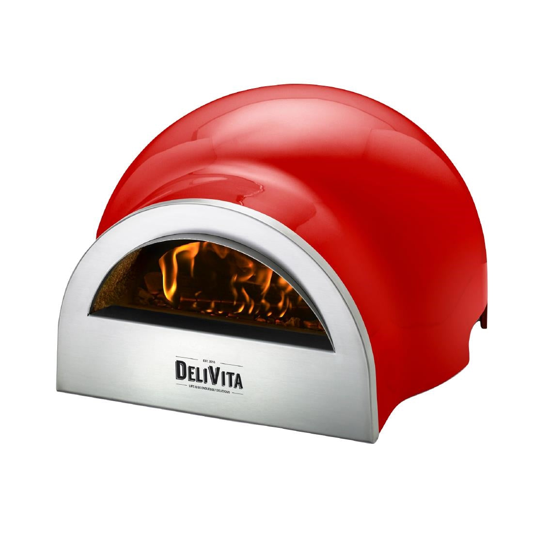 Delivita Pizza Oven Chilli Red