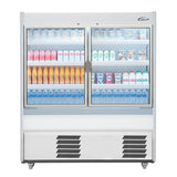 Williams Slimline Gem Multideck Fridge Stainless with Hinged Front Door R150-SCD-HFD