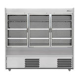 Williams Slimline Gem Multideck Fridge White with Hinged Front Door R180-WCD-HFD