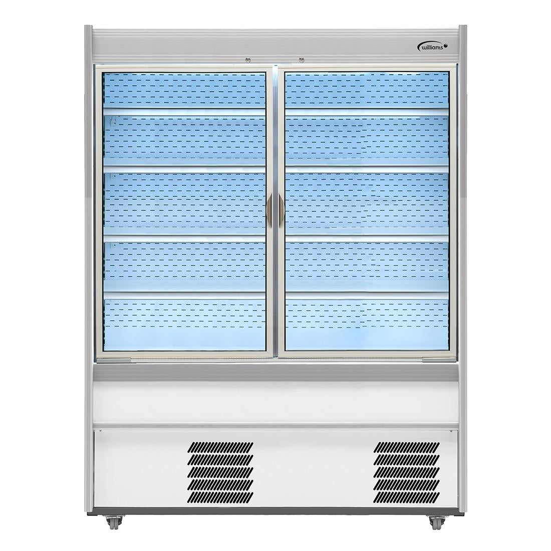 Williams M-Series Gem Multideck Fridge Stainless with Hinged Front Door M150-SCD-HFD