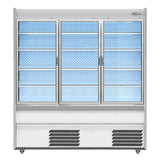 Williams M-Series Gem Multideck Fridge Stainless with Hinged Front Door M180-SCD-HFD